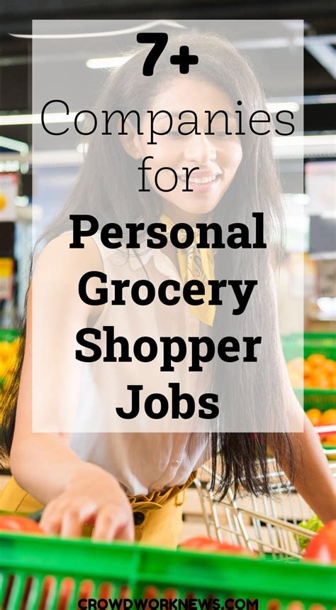 Company profiles. . Grocery shopper jobs